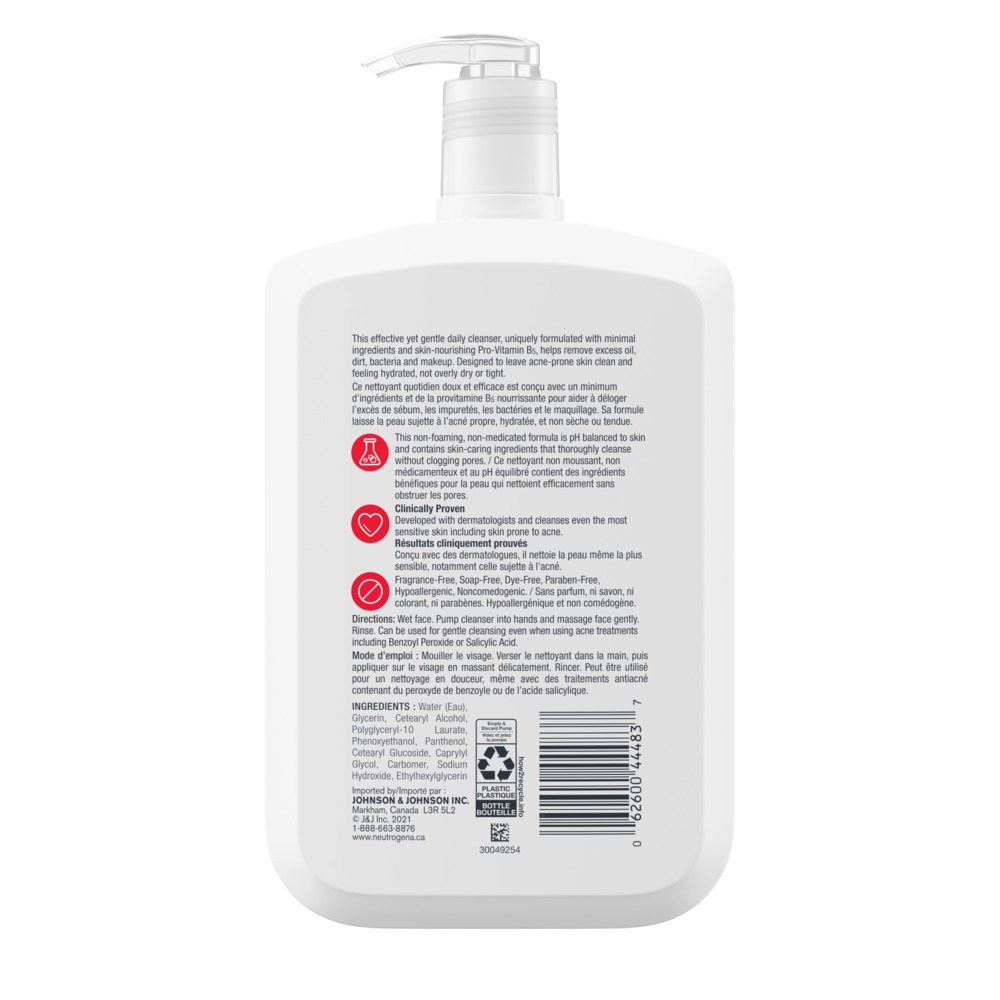 Spectro Jel Cleanser Face Wash Blemish-Prone Skin Fragrance Free